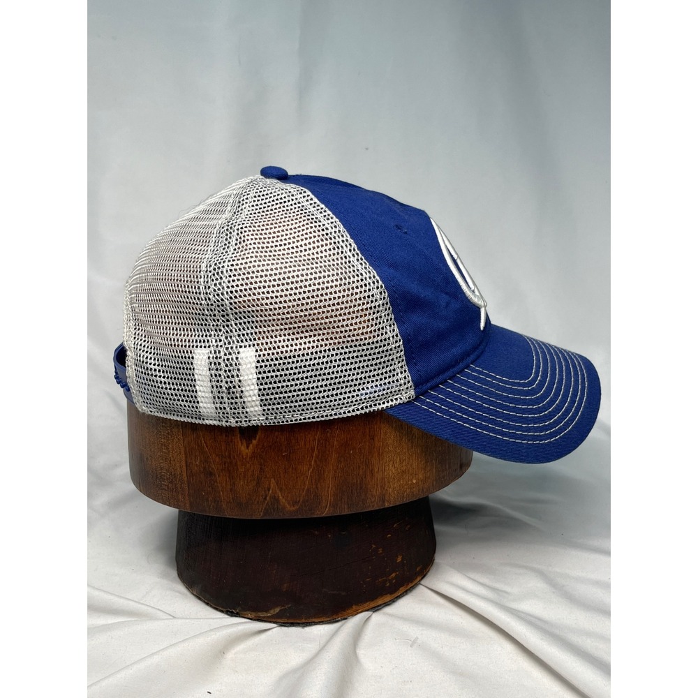 Fanatics Tampa Bay Lightning NHL Trucker Hat Blue White Mesh Snapback Cap 2018 - Picture 7 of 10